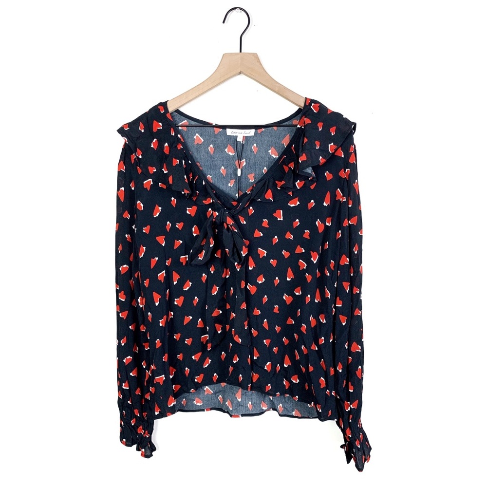 Lily & Lionel Ruffle Hearts Blouse